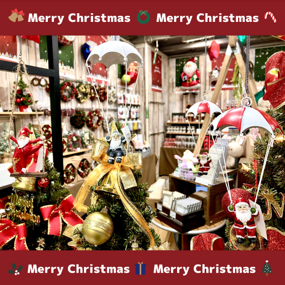【渋谷店】クリスマスインテリアでおしゃれに！2025年のツリー＆デコレーション